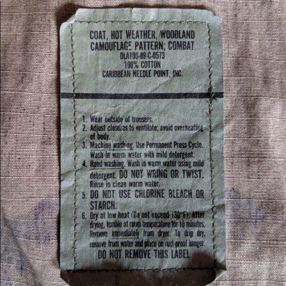 Men’s Vintage Army Field Jacket - Picture 5 of 6